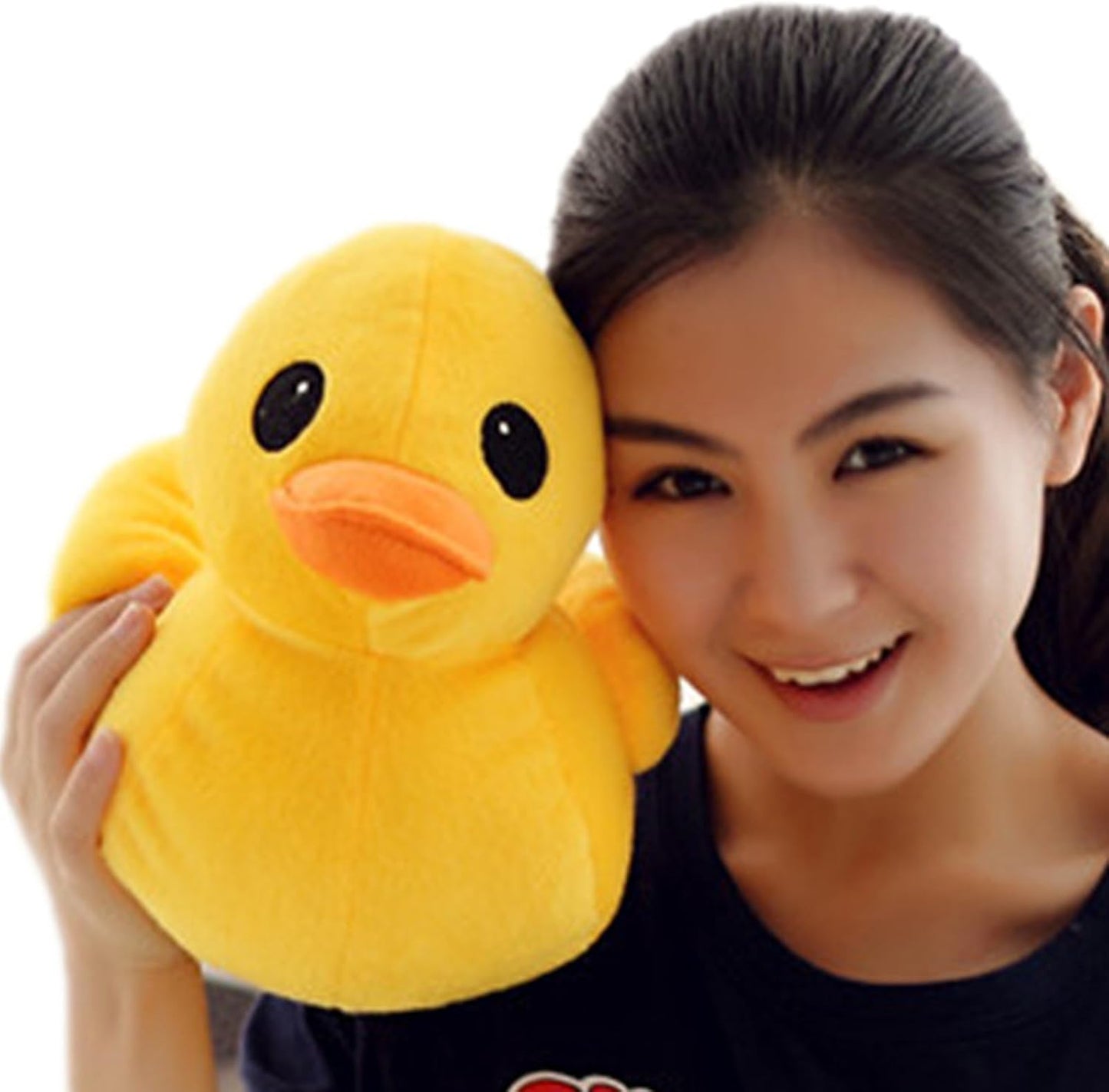 30CM Plush Yellow Duck Soft Stuffed Animal Toy Sofa Decoration for Kids Birthday