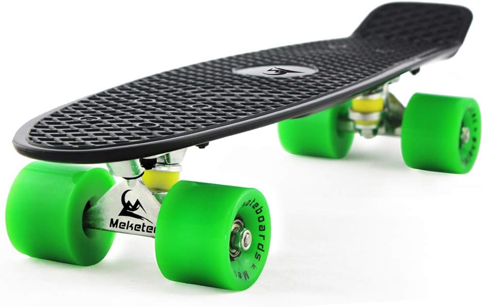 Skateboards Complete 22 Inch Mini Cruiser Retro | Kids, Boys, Youths, Beginners