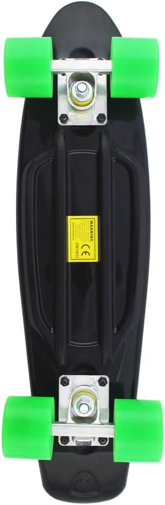 Skateboards Complete 22 Inch Mini Cruiser Retro | Kids, Boys, Youths, Beginners