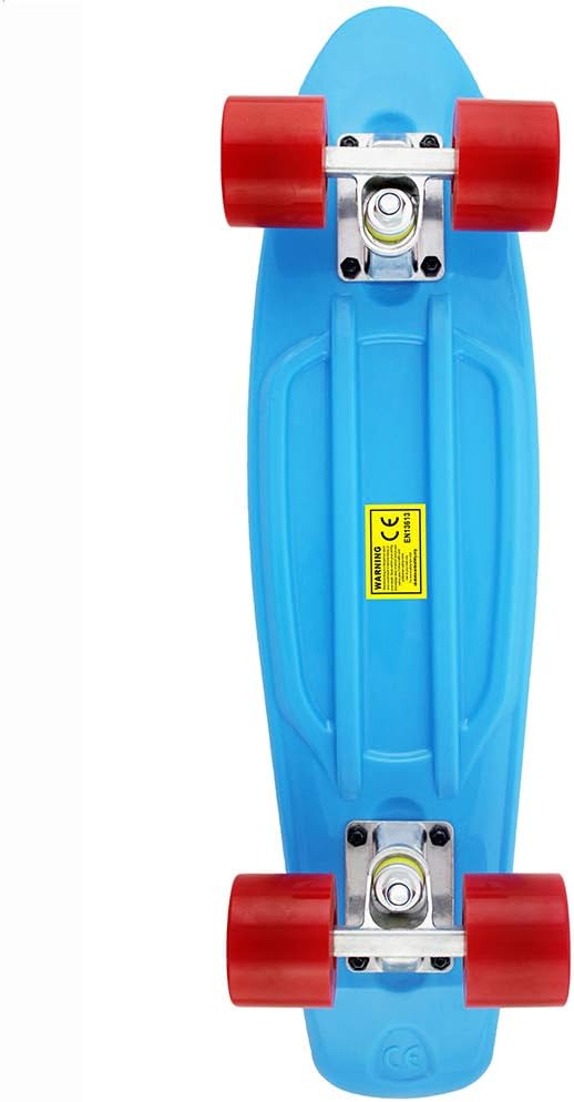 Skateboards Complete 22 Inch Mini Cruiser Retro | Kids, Boys, Youths, Beginners
