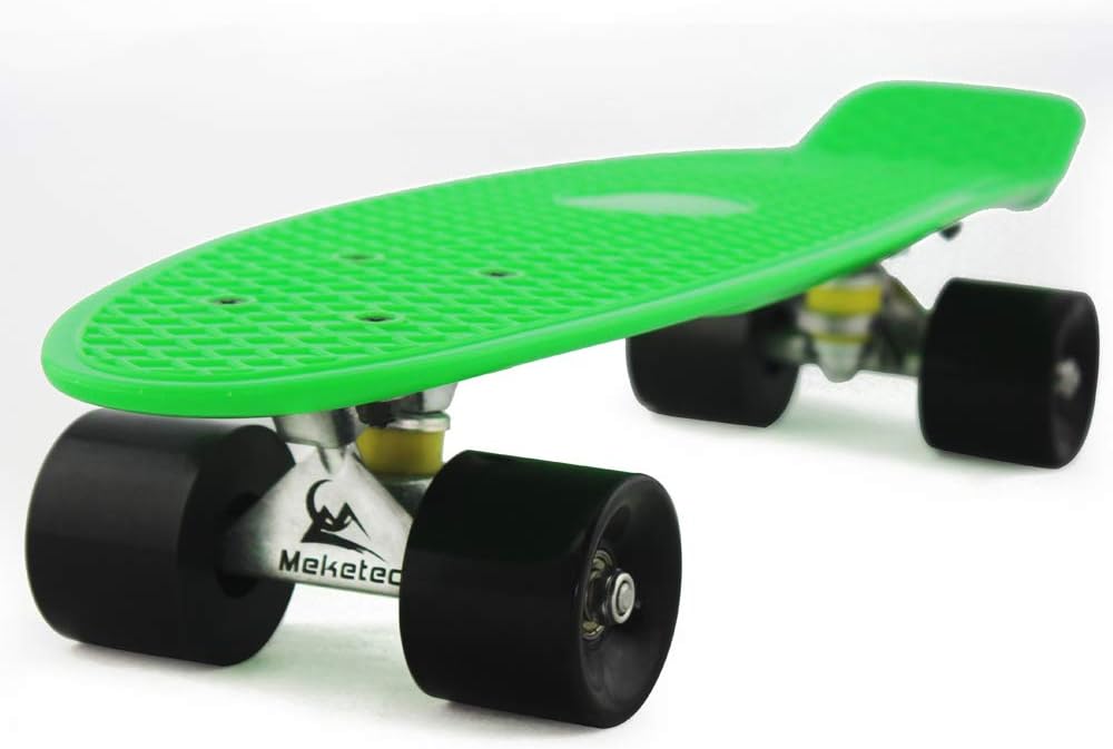 Skateboards Complete 22 Inch Mini Cruiser Retro | Kids, Boys, Youths, Beginners