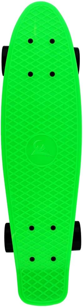 Skateboards Complete 22 Inch Mini Cruiser Retro | Kids, Boys, Youths, Beginners