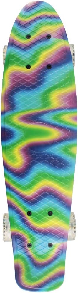 Skateboards Complete 22 Inch Mini Cruiser Retro | Kids, Boys, Youths, Beginners