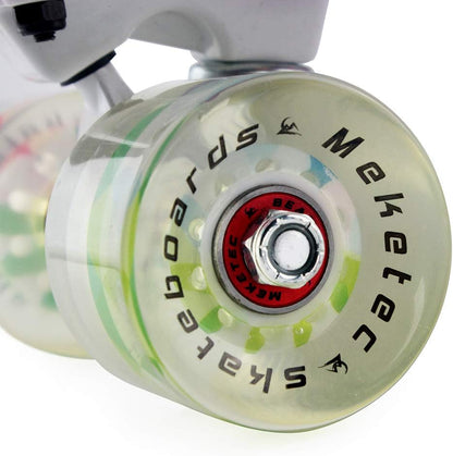 Skateboards Complete 22 Inch Mini Cruiser Retro | Kids, Boys, Youths, Beginners