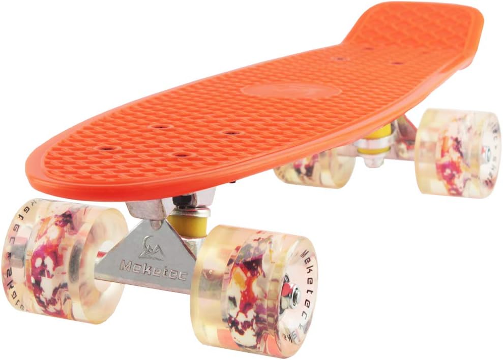 Skateboards Complete 22 Inch Mini Cruiser Retro | Kids, Boys, Youths, Beginners
