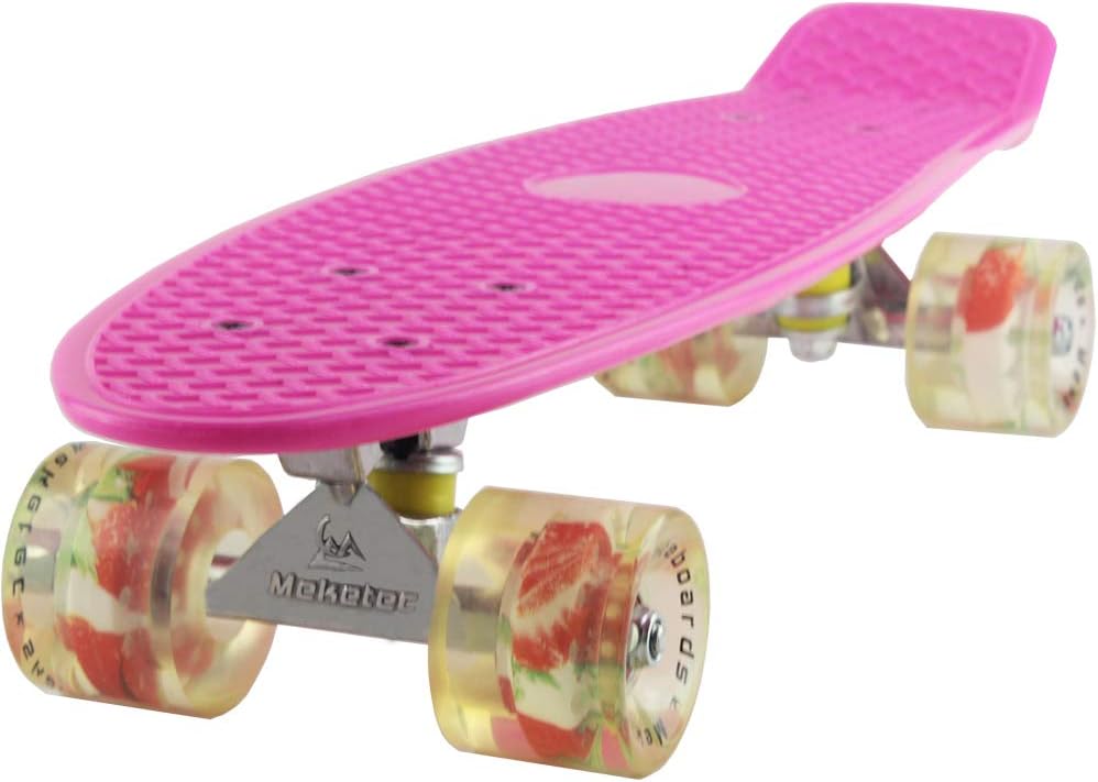 Skateboards Complete 22 Inch Mini Cruiser Retro | Kids, Boys, Youths, Beginners