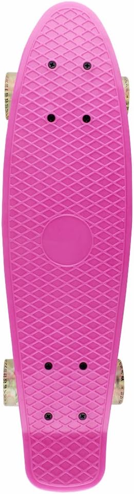 Skateboards Complete 22 Inch Mini Cruiser Retro | Kids, Boys, Youths, Beginners