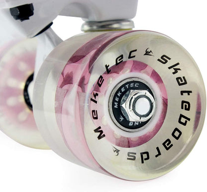 Skateboards Complete 22 Inch Mini Cruiser Retro | Kids, Boys, Youths, Beginners