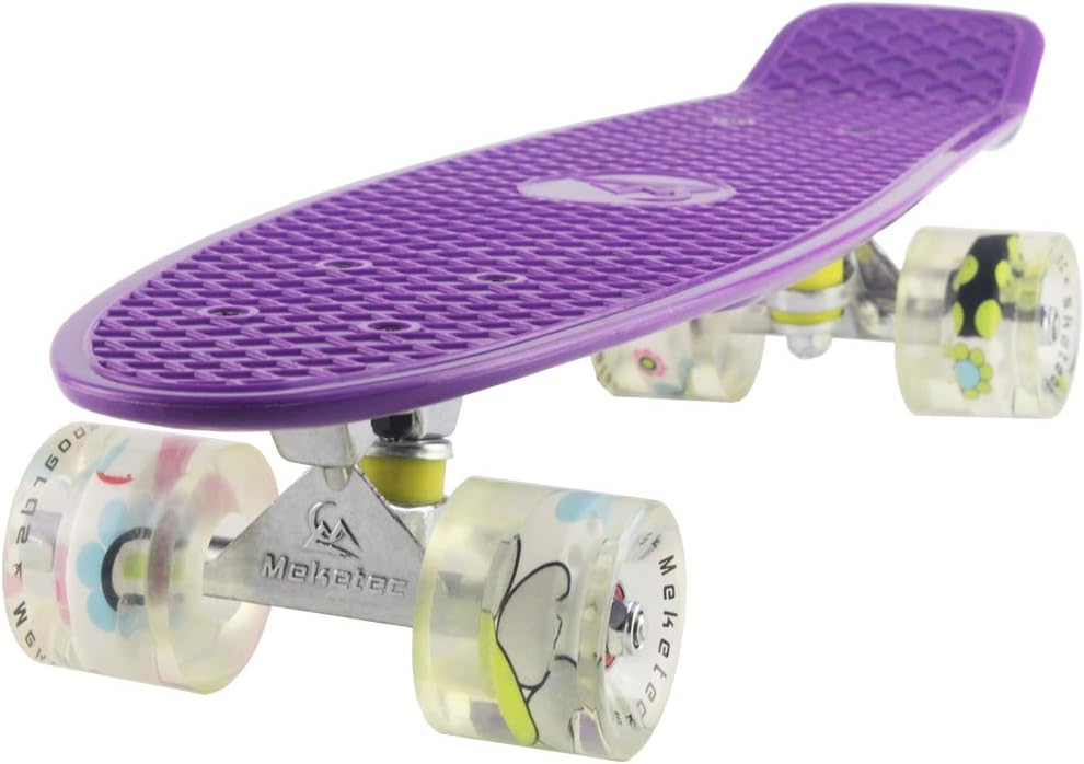 Skateboards Complete 22 Inch Mini Cruiser Retro | Kids, Boys, Youths, Beginners