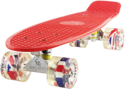 Skateboards Complete 22 Inch Mini Cruiser Retro | Kids, Boys, Youths, Beginners