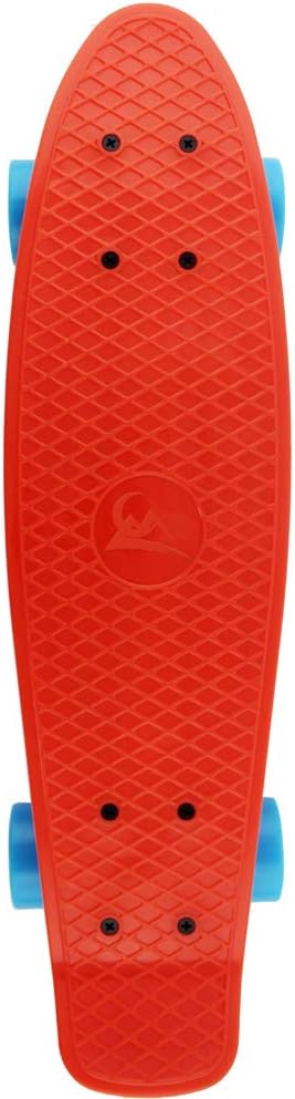 Skateboards Complete 22 Inch Mini Cruiser Retro | Kids, Boys, Youths, Beginners