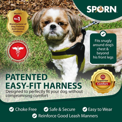 Easy-Fit Mesh Dog Harness Large Sized Dog, Yellow Soft Fabric Nylon No Choke Dog Harness Large Size Dog, Breathable & Easy Dog Walking Harness, Provides to Large Breeds
