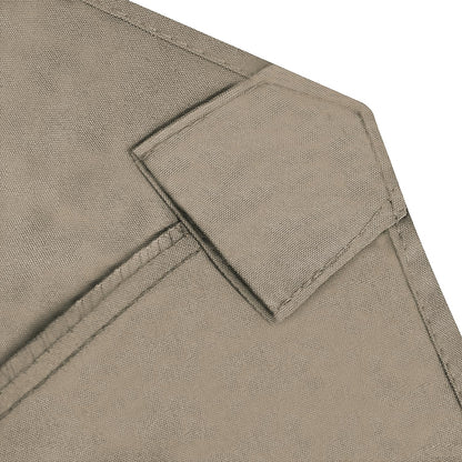 USA 9FT Patio Umbrella Replacement Covers 8 Ribs Market Umbrella Canopy Cover (CANOPY ONLY) (Khaki)