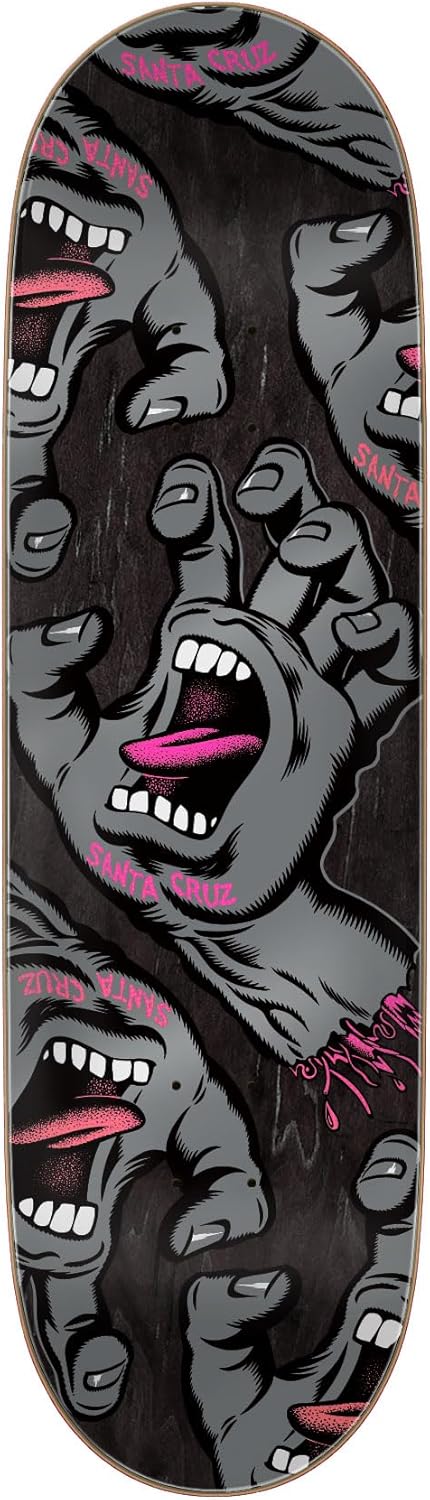 8.8'' x 31.95'' Skateboard Deck - Screaming Hand