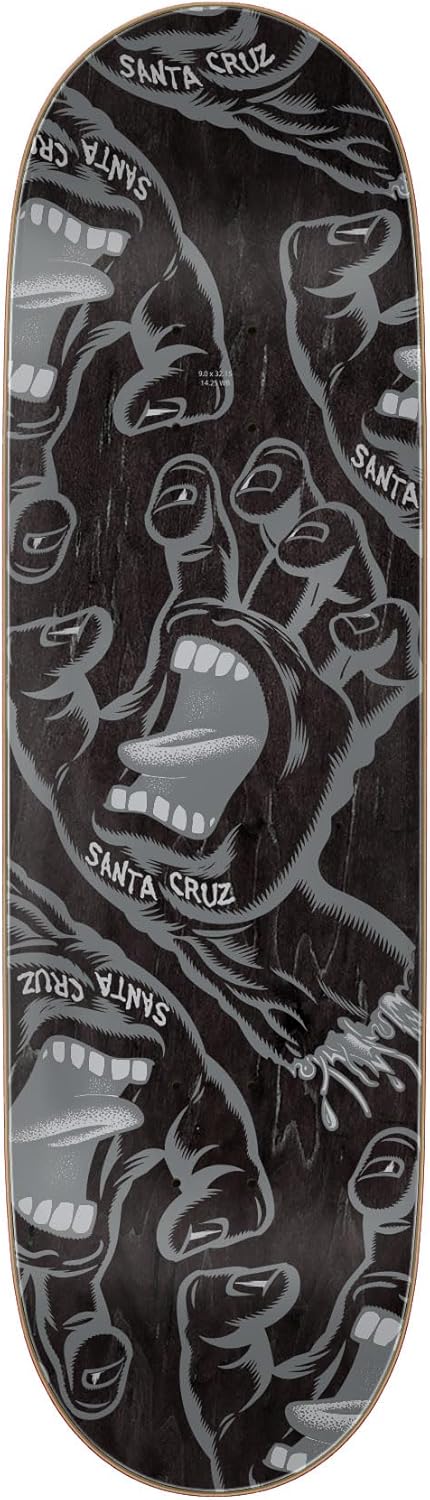 8.8'' x 31.95'' Skateboard Deck - Screaming Hand