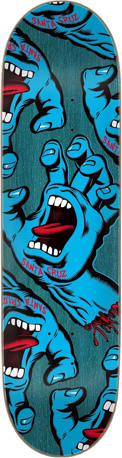 8.8'' x 31.95'' Skateboard Deck - Screaming Hand