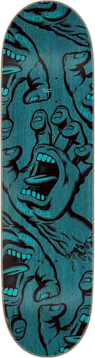 8.8'' x 31.95'' Skateboard Deck - Screaming Hand
