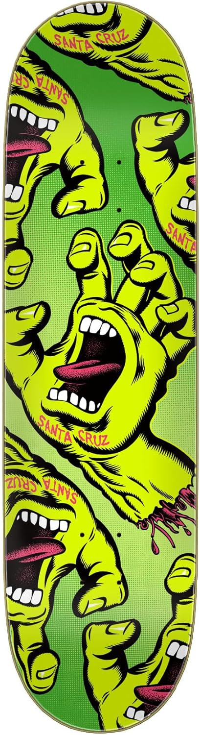 8.8'' x 31.95'' Skateboard Deck - Screaming Hand