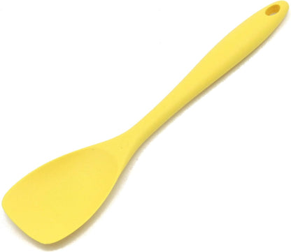 Premium Silicone Spoon Spatula, 11.5 inch, Yellow
