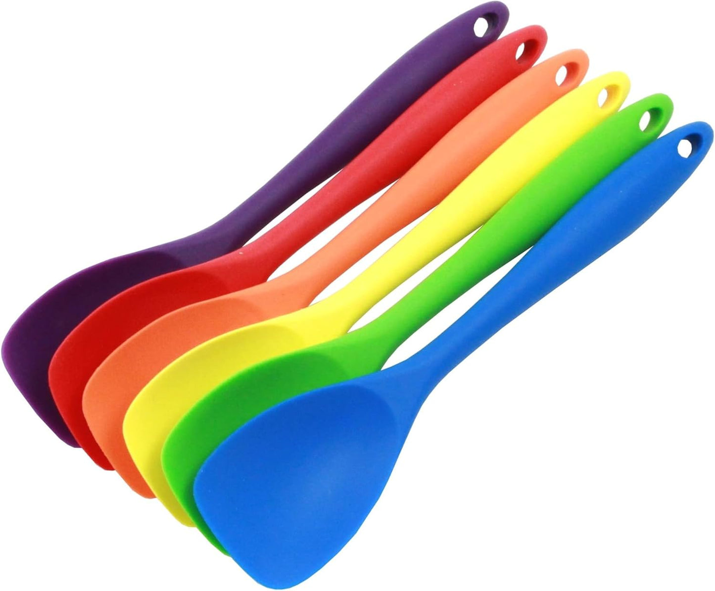 Premium Silicone Spoon Spatula, 11.5 inch, Yellow