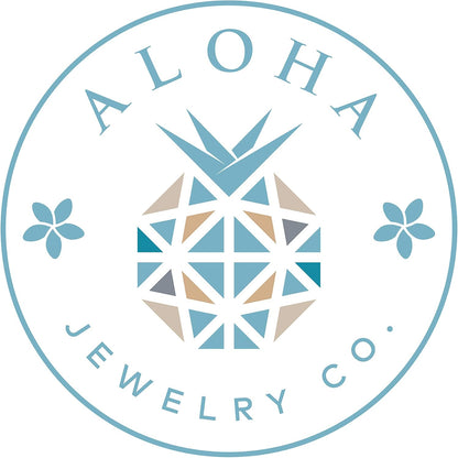 925 Sterling Silver 14K Yellow Gold Plated Hawaiian Plumeria Clover Flower Motif Beaded Necklace Pendant 16" + 2" Adjustable Chain, Nickle Free Hypoallergenic for Sensitive Skin, with Gift Box