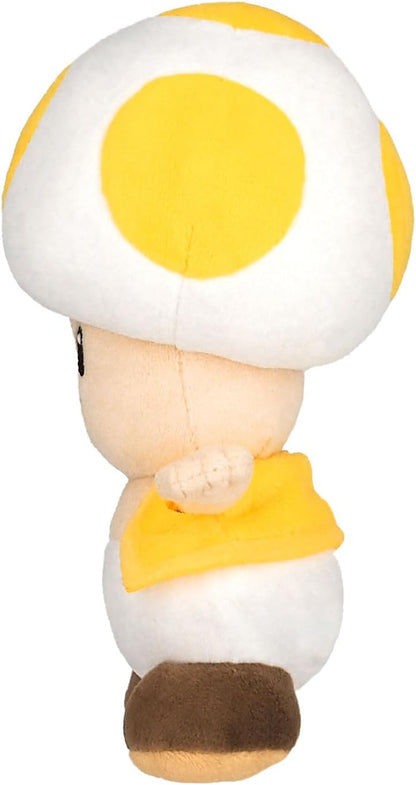 Super Mario All Star Collection AC32 Yellow Toad 8" Plush
