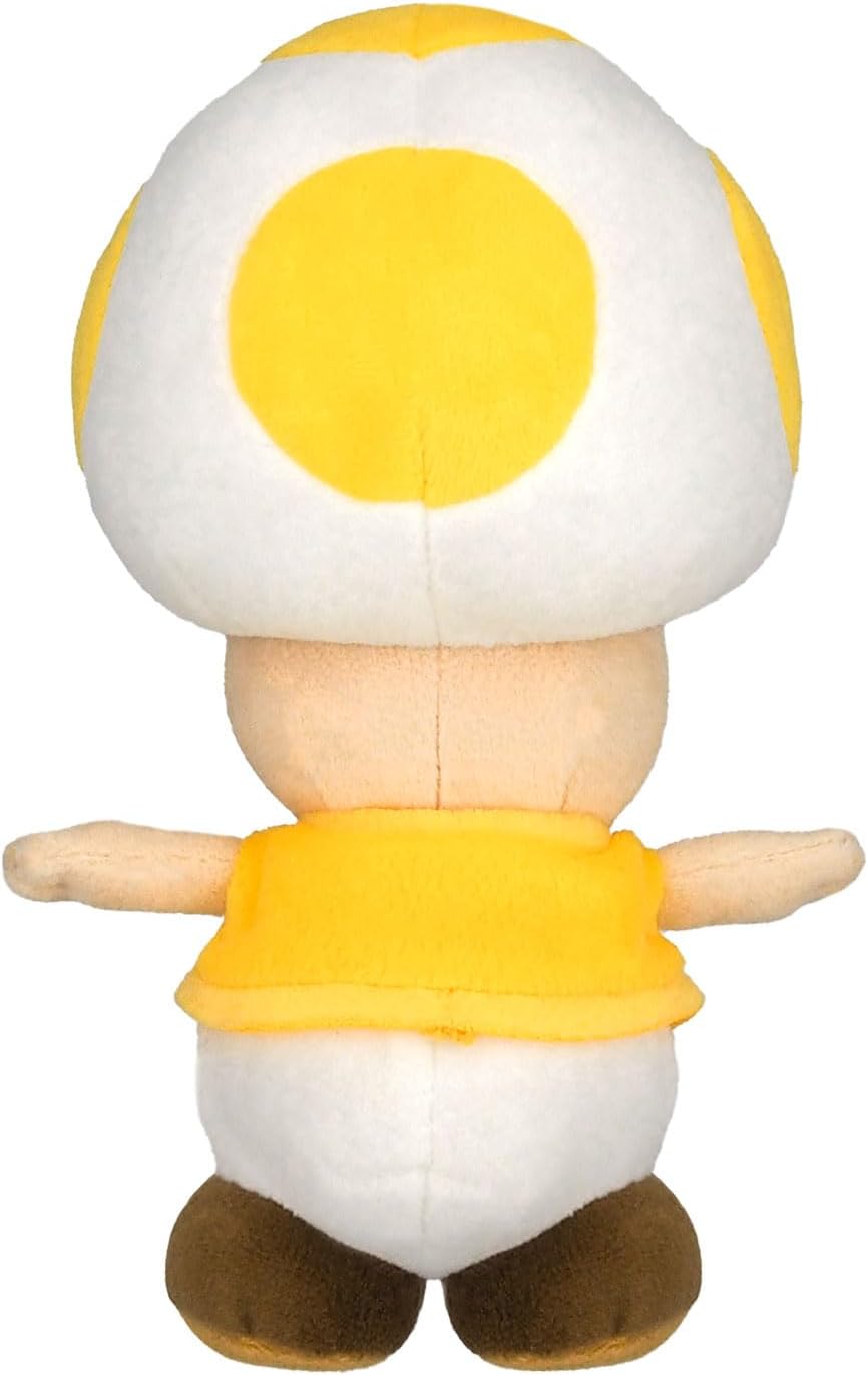 Super Mario All Star Collection AC32 Yellow Toad 8" Plush