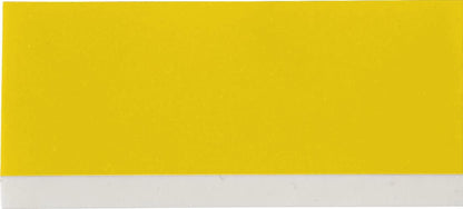 Brady Authentic (M21-250-595-YL) All-Weather Vinyl Label for Indoor/Outdoor ID, Lab and Equipment Labeling, Black on Yellow- For M210, M210-LAB, M211, BMP21-PLUS and BMP21-LAB Printers, .25" W, 21' L