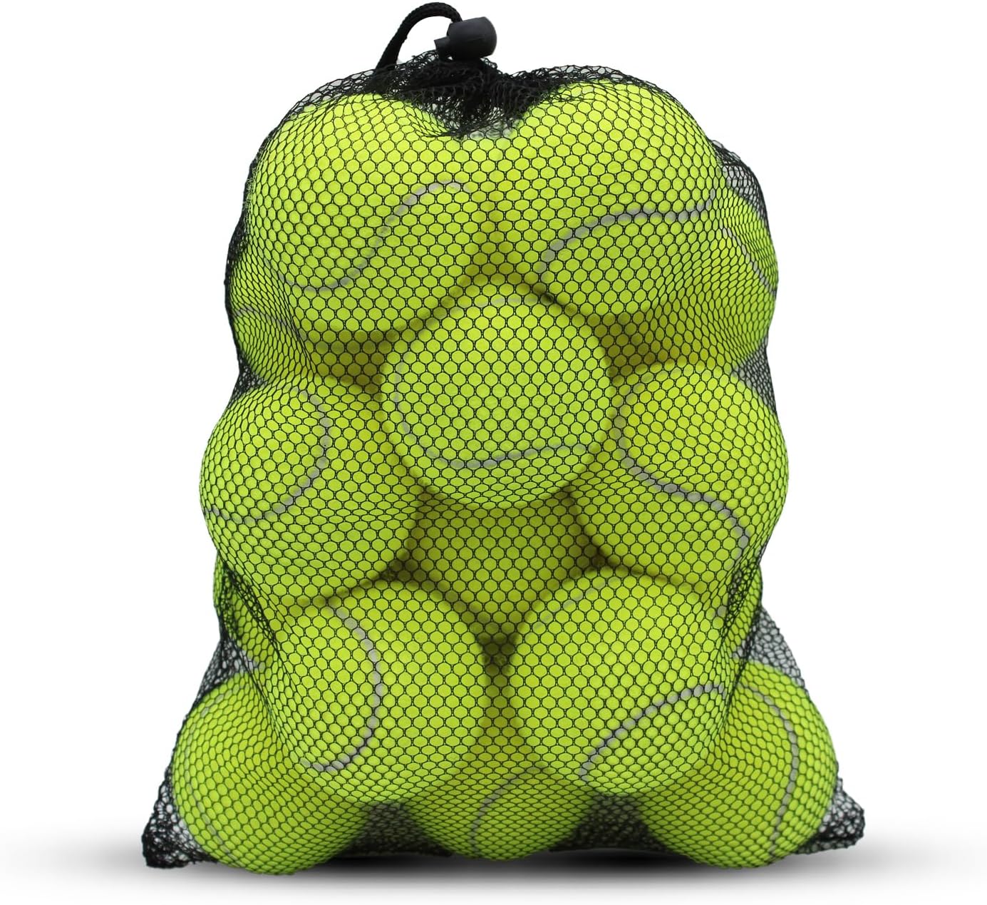 SHYUJAJIE Tennis Ball,20 Pack Practice Balls Bulk,Dog Balls with Mesh Bag | Colorful Heavy Duty Tennis Training Ball for Beginners, Exercise Playing Balls for Pet Dog