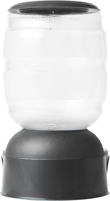 Replendish Automatic Dog Feeder Gravity Pet Treat Dispenser with Microban Protection Base, Wide Mouth Bowl, 100% BPA Free - 10 lb
