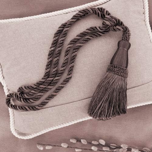 DÉCOPRO Elegant Lustrous Curtain Tassel Tieback, Tassel Length 8 1/2" (21.5cm), Spread 30" (76cm) # TBC085, Lemongrass Green #PR12 (Light Green, Yellow Green, Yellow Gold) Individually Sold