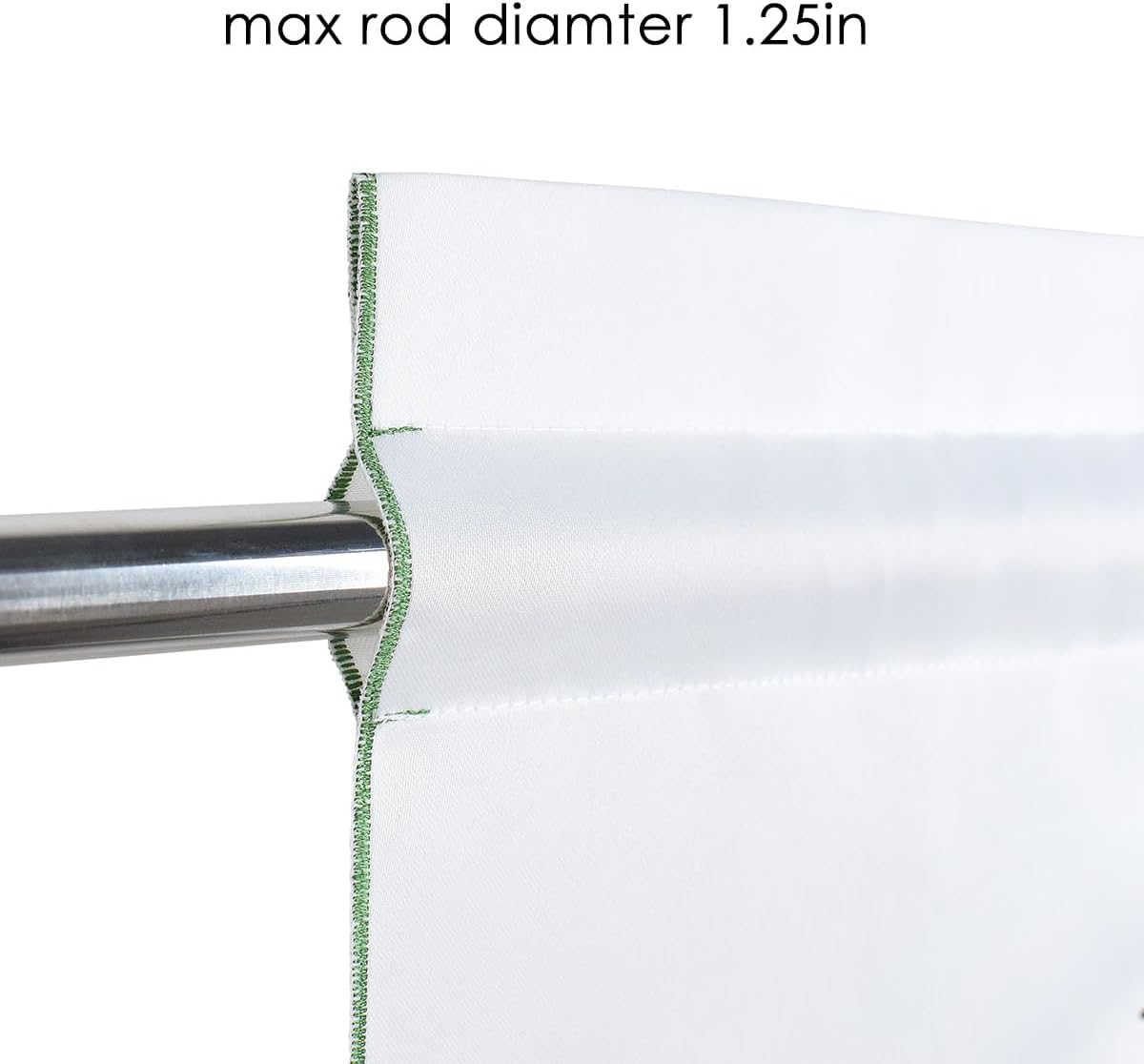 Molaxhome Beautiful Dazzling Embroidered Window Valance,Rod Pocket Valance and Tiers for Home Decor (Yellow, W58x14L)