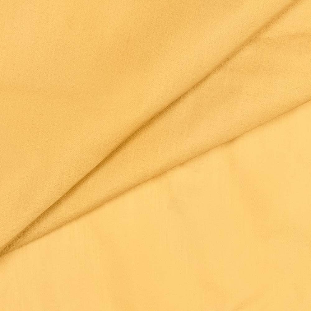Ellis Curtain Stacey Sheer Tailored Tier Pair Curtains, 56" x 36", Yellow
