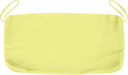 Patio Bench Cushion Covers for Outdoor Furniture 59 x 18 x 3 inch Water Resistant Loveseat Cushion Slipcover Replacement for Swing Porch Garden, Cover Only, Lemon Yellow