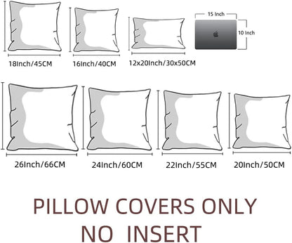 Fancy Homi Set of 1 Mustard Yellow Fall Lumbar Decorative Throw Pillow Cover 12x20 Inch for Couch Bed Sofa, Autumn Halloween Thanksgiving Home Decor, Soft Cotton Cushion Case, Women Teen Girls Gift