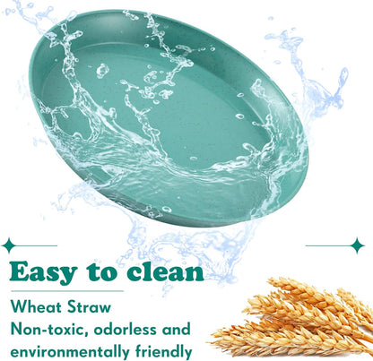 24 Pieces Fatigue Relief Cat Bowl 6 Inch Shallow Cat Food Dish Stray Wet Feeding Bowls Wide and Small Pet Plates for Ferrets Feral Short Legged Kitten Shelter(Elegant Color,Convention)