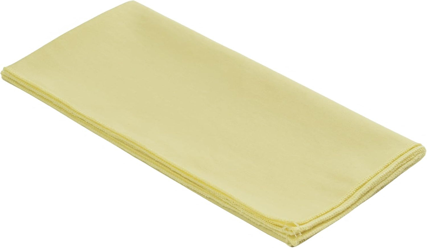 Lemon Cotton Cloth Napkins 18x18 Inches Set of 6 | Reusable Dining Table Napkins for Home, Kitchen, Restaurant & Parties
