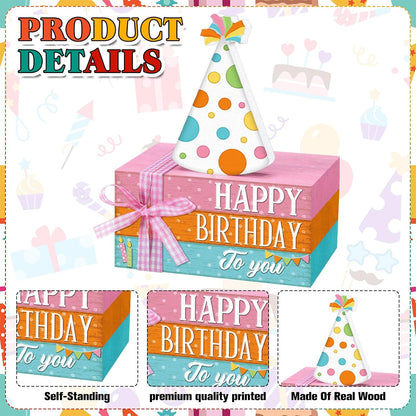 4 Pcs Lemon Book Stack Decor, Wooden Faux Books for Home Table Centerpiece, Lemon-themed Kitchen Tiered Tray Decorations, Rustic Farmhouse Summer Lemon Decor for Living Room & Dining Table