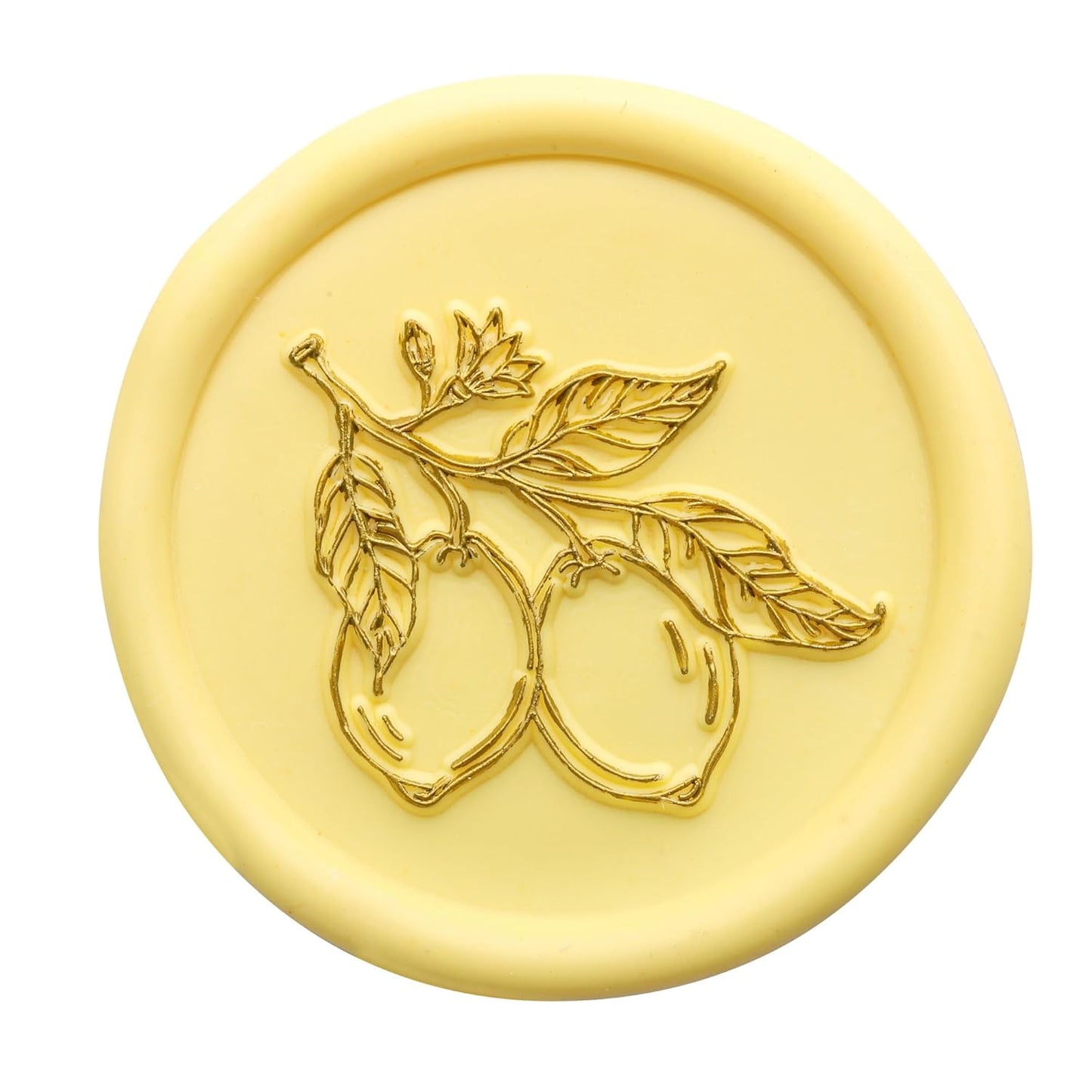 Lemons Wax Seal Stamp, Vintage Sealing Wax Stamp for Wedding Party Invitations Envelopes Gift Packing