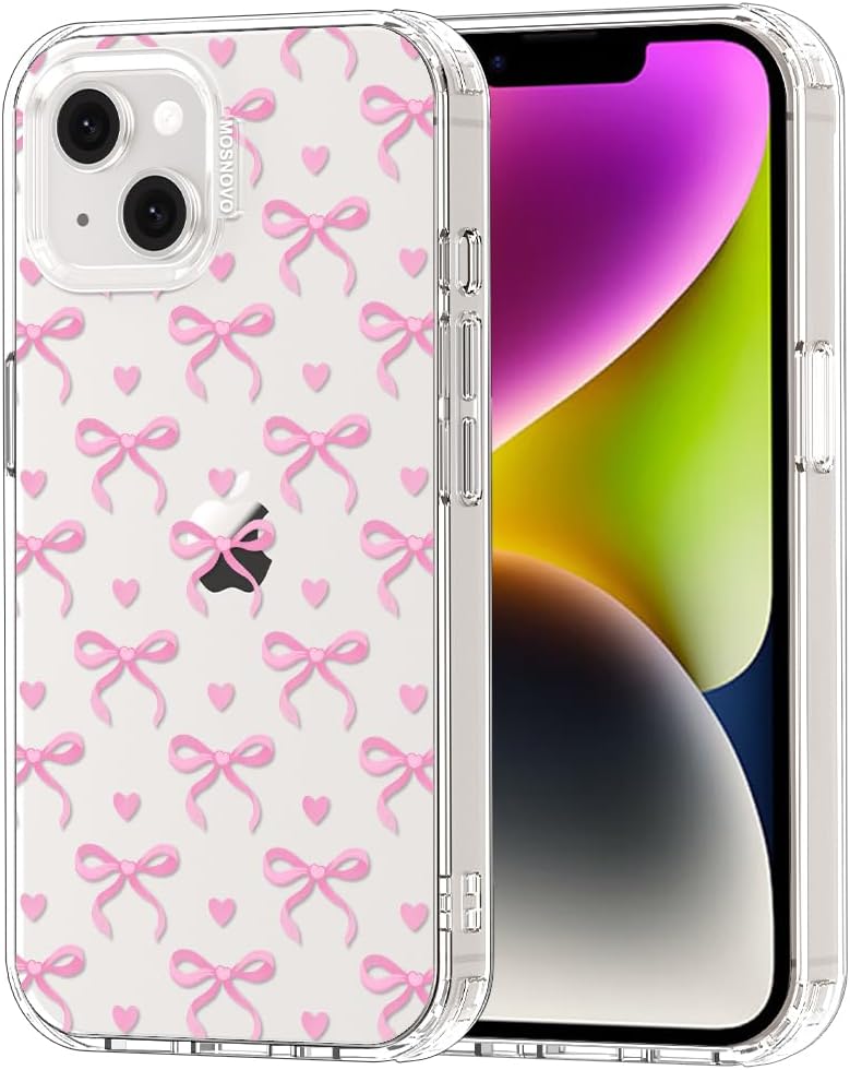 Case for iPhone 13 Pro Max, [Buffertech 6.6ft Military-Grade Drop Protection] [Anti Peel Off Tech] Clear TPU Bumper Phone Case Cover Design - Lemon - Colors E