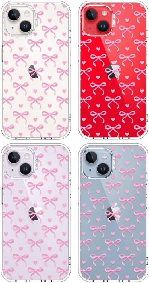 Case for iPhone 13 Pro Max, [Buffertech 6.6ft Military-Grade Drop Protection] [Anti Peel Off Tech] Clear TPU Bumper Phone Case Cover Design - Lemon - Colors E