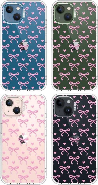 Case for iPhone 13 Pro Max, [Buffertech 6.6ft Military-Grade Drop Protection] [Anti Peel Off Tech] Clear TPU Bumper Phone Case Cover Design - Lemon - Colors E