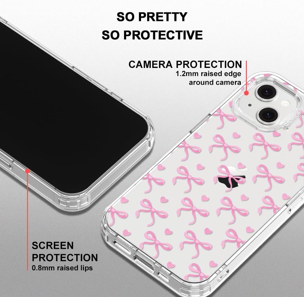 Case for iPhone 13 Pro Max, [Buffertech 6.6ft Military-Grade Drop Protection] [Anti Peel Off Tech] Clear TPU Bumper Phone Case Cover Design - Lemon - Colors E