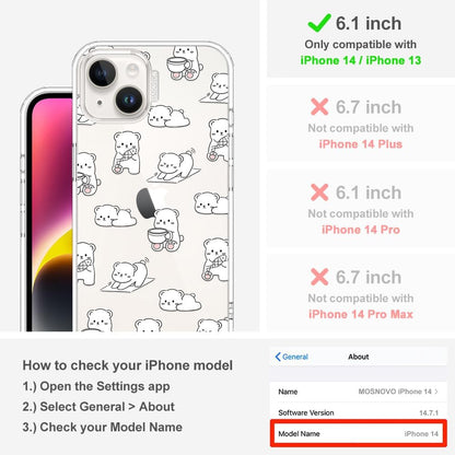 Case for iPhone 13 Pro Max, [Buffertech 6.6ft Military-Grade Drop Protection] [Anti Peel Off Tech] Clear TPU Bumper Phone Case Cover Design - Lemon - Colors E