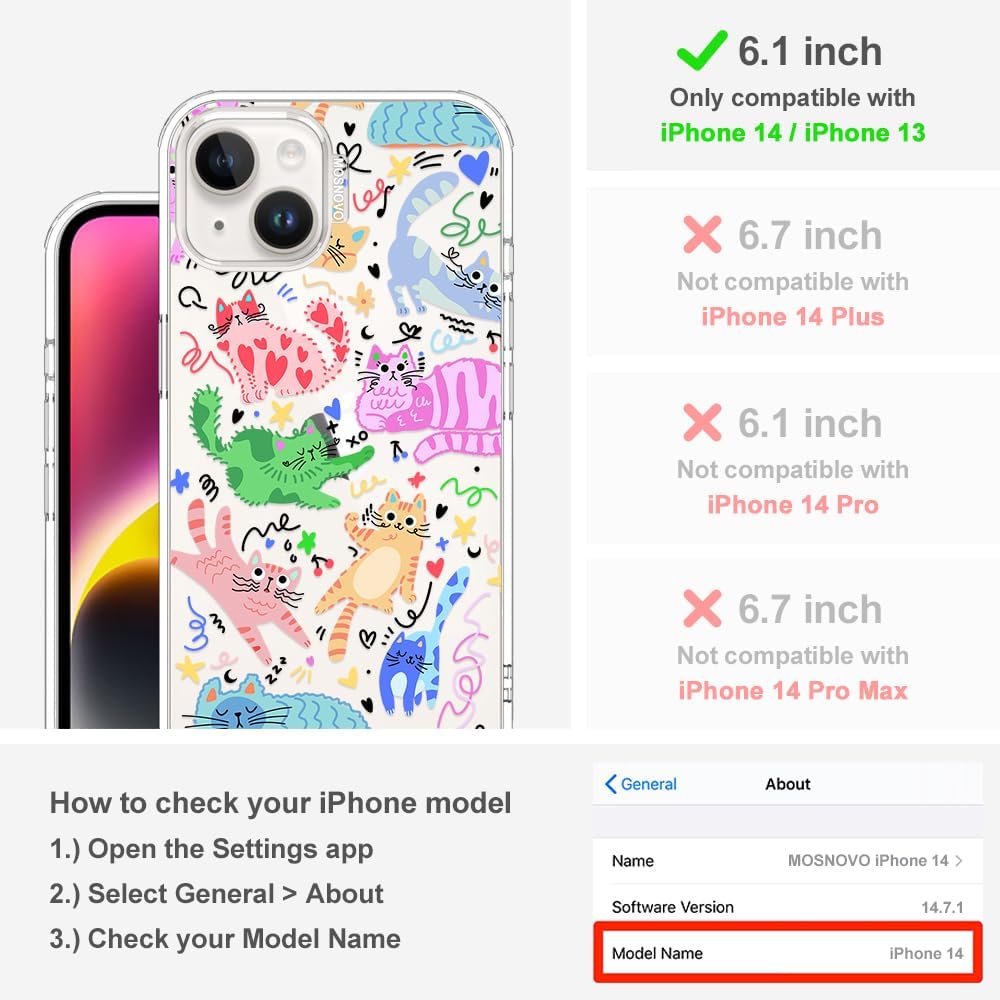 Case for iPhone 13 Pro Max, [Buffertech 6.6ft Military-Grade Drop Protection] [Anti Peel Off Tech] Clear TPU Bumper Phone Case Cover Design - Lemon - Colors E
