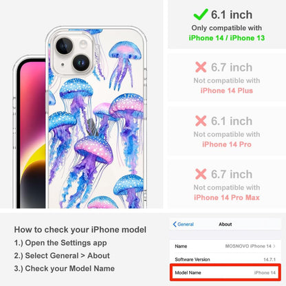 Case for iPhone 13 Pro Max, [Buffertech 6.6ft Military-Grade Drop Protection] [Anti Peel Off Tech] Clear TPU Bumper Phone Case Cover Design - Lemon - Colors E