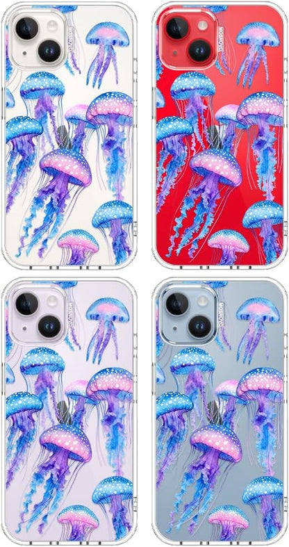 Case for iPhone 13 Pro Max, [Buffertech 6.6ft Military-Grade Drop Protection] [Anti Peel Off Tech] Clear TPU Bumper Phone Case Cover Design - Lemon - Colors E