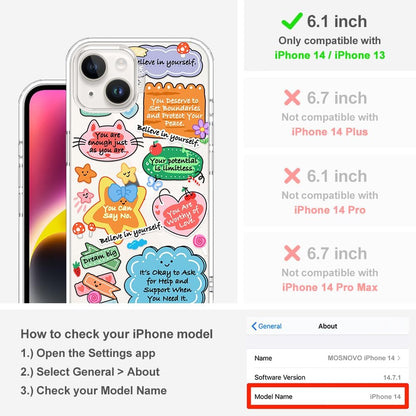 Case for iPhone 13 Pro Max, [Buffertech 6.6ft Military-Grade Drop Protection] [Anti Peel Off Tech] Clear TPU Bumper Phone Case Cover Design - Lemon - Colors E