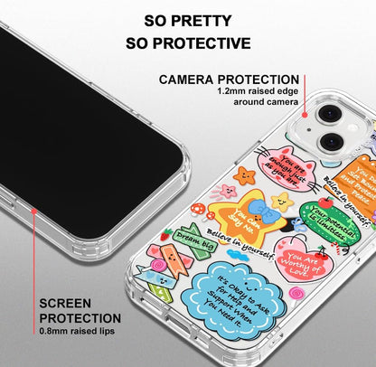 Case for iPhone 13 Pro Max, [Buffertech 6.6ft Military-Grade Drop Protection] [Anti Peel Off Tech] Clear TPU Bumper Phone Case Cover Design - Lemon - Colors E