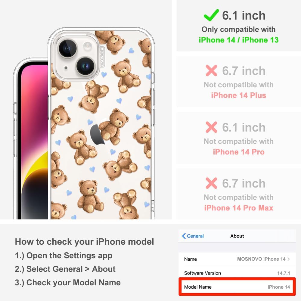 Case for iPhone 13 Pro Max, [Buffertech 6.6ft Military-Grade Drop Protection] [Anti Peel Off Tech] Clear TPU Bumper Phone Case Cover Design - Lemon - Colors E